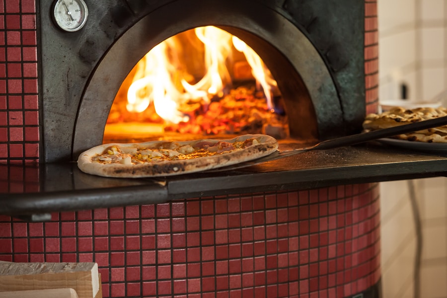 stone baked pizza oven